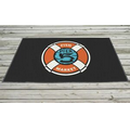 Flocked Olefin Indoor Logo Mat - 1 Color (2'x3')